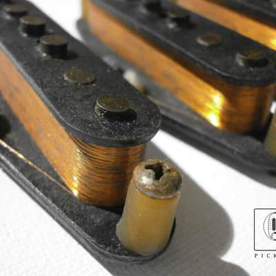 Wilde by Bill Lawrence L-45S Stratocaster Pickup Set Black L45S