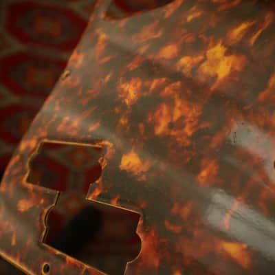 Tortoise shell precision bass pickguard scratchplate image 3