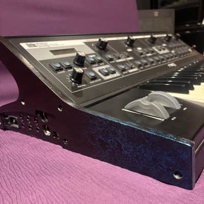Moog Sub Phatty & Little Phatty or Stage2 Replacement side panels. Blue to purple gradient Wrap painting.polyester Gloss finish. image 4