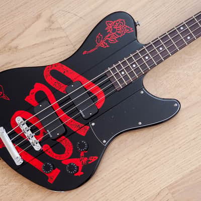 Schecter Simon Gallup Signature Ultra Spitfire Bass Black, the Cure image 1