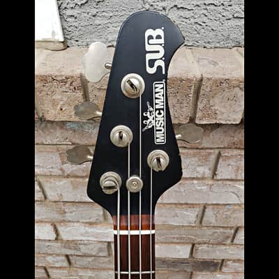 Ernie Ball Music Man USA Stingray SUB Bass 2003 Black image 5