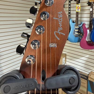 Fender Acoustasonic Standard Telecaster Acoustic-electric Guitar - Honey Burst & PLEK*D #048 image 8