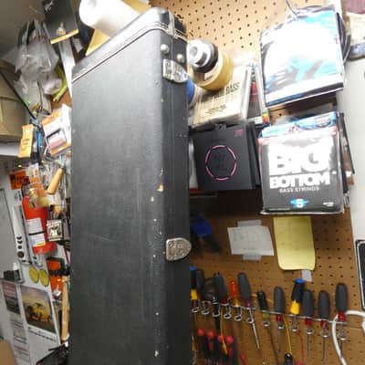 Rickenbacker 4001 Case Early 1970s - Blue Lined - Black Tolex - CASE ONLY image 15