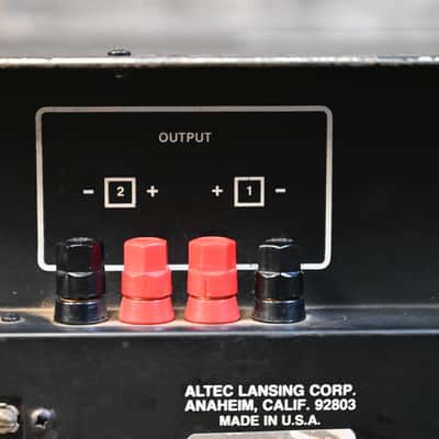 (C12319) Altec Lansing Model 1270 Power Amplifier image 7