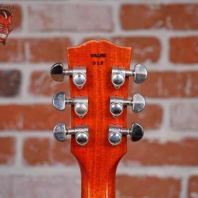 Gibson Custom Shop Limited Edition Joe Walsh 1960 Les Paul Standard Murphy Aged #13 of 75 Flame Maple Top Tangerine Burst 2013 w/OHSC image 12