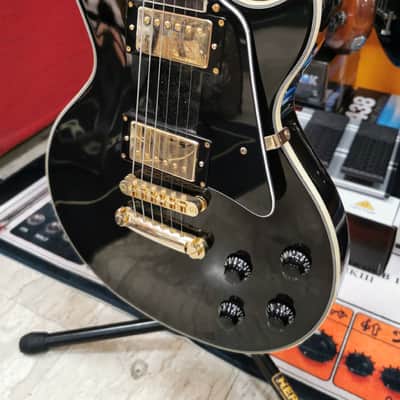 Sire Larry Carlton L7 BLK Les Paul Custom Electric Guitar - Colour Black image 1