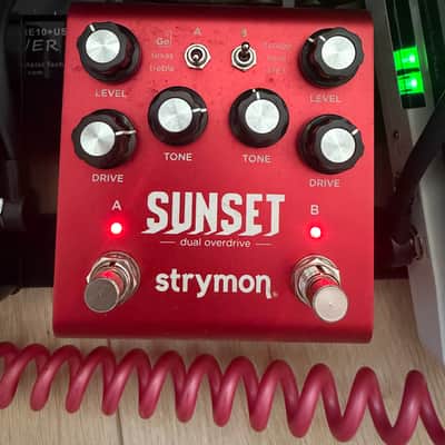 Strymon Sunset Dual Overdrive 2017 - Present Red image 1
