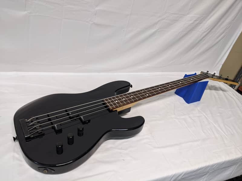 Charvel Jackson 2B Bass Guitar 1993 Black Made in Japan MIJ PJ