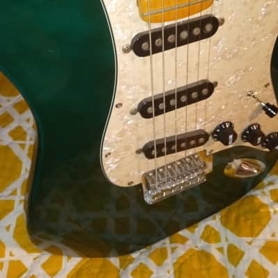 Hamer Daytona Strat Emerald Green Import image 12