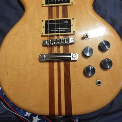 Memphis MG300 Matsumoku made in Japan 5 piece neck through Duncan Dimebucker/59 set roadrunner, soft hard case image 2