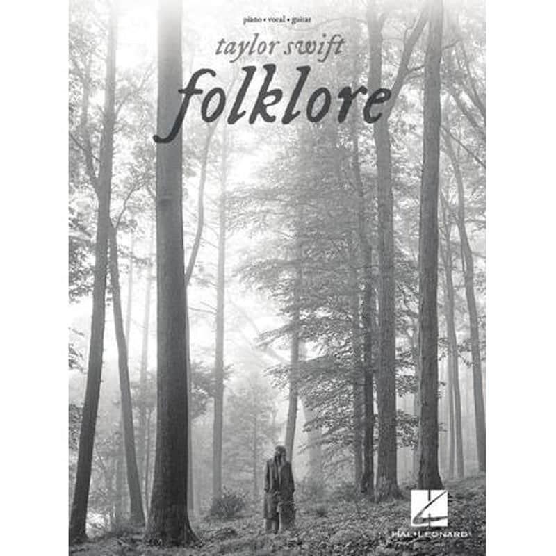Hal Leonard - HL00356804 - Taylor Swift – Folklore Piano/Vocal/Guitar Artist Songbook image 1