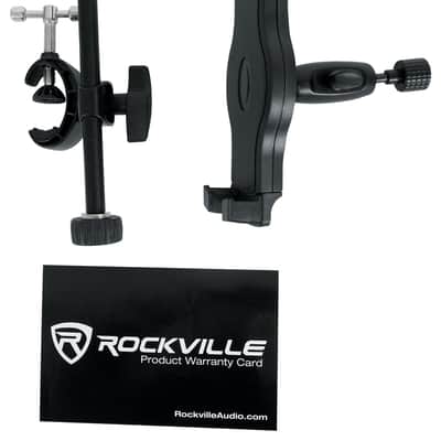 Rockville iStand 44 iPad/iPhone/Smartphone/Tablet Mount-Clamps to Any Stand/Desk image 12