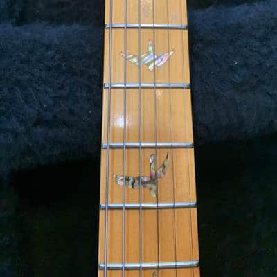 PRS Custom 22 Soapbar 1999 - Translucent purple flame image 9