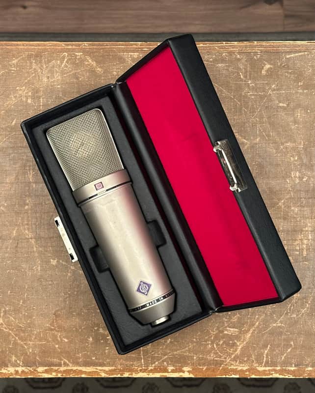 Vintage Neumann U 87 Condenser Microphone. All Original 1975. U87. SN 24582 image 1