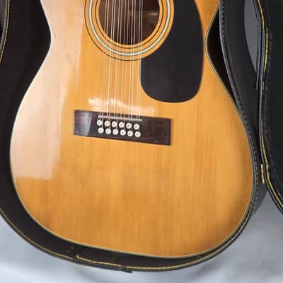 Harmony 1233 1975 12-string - X-Brace Conversion, Neck reset, Journey Piezo Pickup image 3