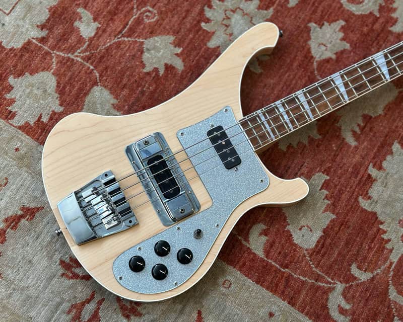 2021 Rickenbacker 4003 Bass - Maple Glo (Unfinished Fingerboard Model) image 1