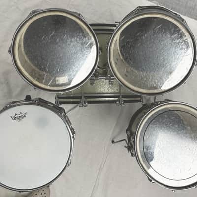 1965 Ludwig Club Date 5-Piece – Champagne Sparkle – Keystone Badges – One Owner – 20/12/13/14 + Supra image 3