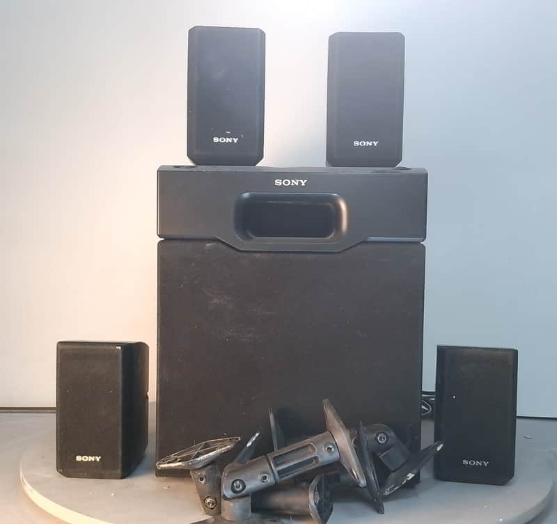 Sony SA-WMSP4 5.1 Surround Sound Speaker System Subwoofer Home Audio image 1
