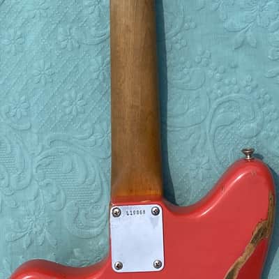 Fender Jazzmaster 1963 - Fiesta Red Matched Head Custom Color image 18
