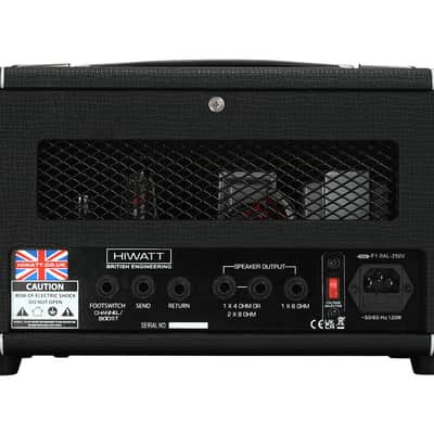 Hiwatt Hi-5 Head - 5W 2-Channel Lunchbox Head image 2