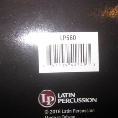 Latin Percussion LP560 Hand-Held Jam Block - Black/White image 3