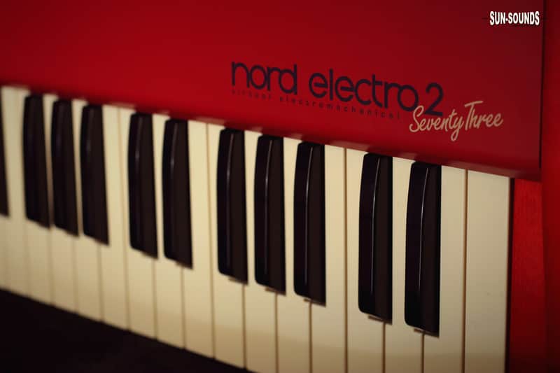 Nord Electro 2 SW73 Semi-Weighted 73-Key Digital Piano 2002 - 2009 - Red image 1