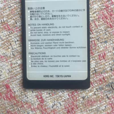 Korg Wavestation Memory Cards x 8 image 3