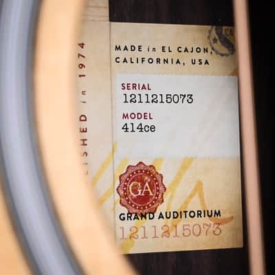 Taylor Next Generation 414ce w/ Sitka Spruce Top & Indian Rosewood Back and Sides Acoustic-Electric Guitar 2025 (1211215073) image 13