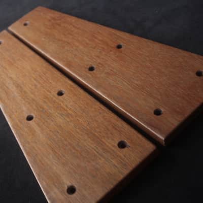 Analog Sequential Circuits Prophet 600 And Six Trak Side Panels Iroko Wood