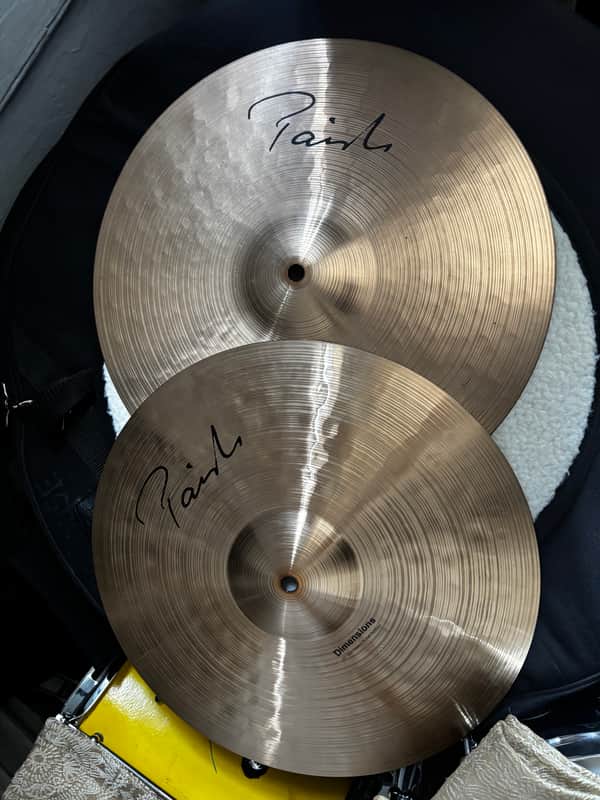 Paiste 15" Dimensions Thin/Heavy Hi-Hat Cymbals (Pair) image 1