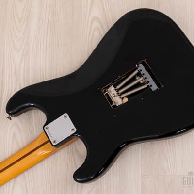 1983 Fender '57 Stratocaster JV ST57-85 Black w/ USA Fullerton Pickups, Japan MIJ Fujigen image 14