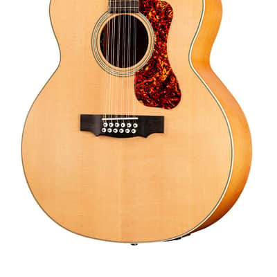Guild - F-2512E - Jumbo 12-String Acoustic-ElectricGuitar w/ LR Baggs - Solid Spruce Top - Maple Archback - Blonde image 1