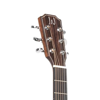 James Neligan DOV-D Dovern Series Dreadnought Solid Mahogany Top C Neck 6-String Acoustic Guitar image 7