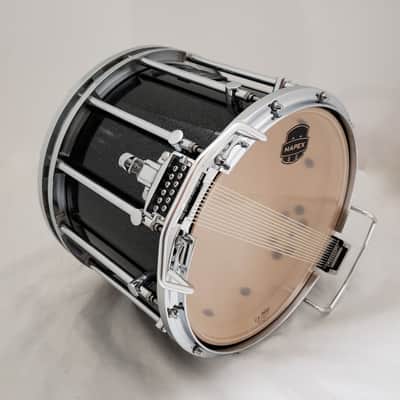 Mapex Quantum XT High Tension Marching Snare Drum--Black Sparkle image 4