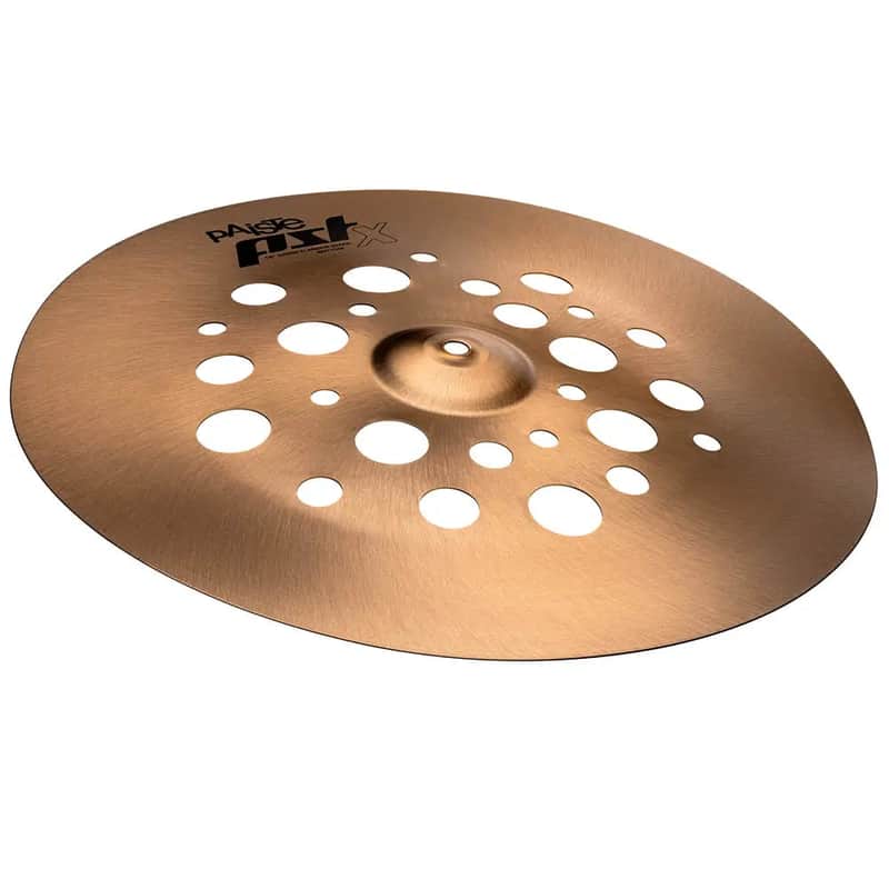 Immagine Paiste PST X Swiss Flanger Stack Bottom Cymbal 18" - 1
