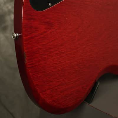 1965 Gibson EB-0 Bass Cherry wide nut width image 15
