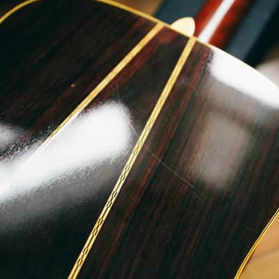 1974 Takamine Elite TW-50 – Made in Japan | Solid Top | Good Condition | Hard Case | Abalone Fascia image 20