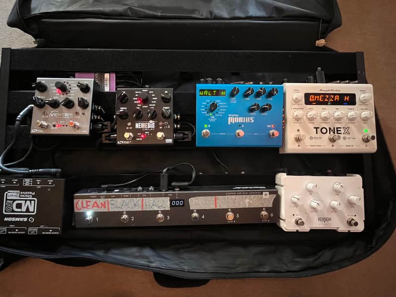 Pedaliera Pro TONEX BOARD Completa | Strymon, Kernom, Source Audio + MIDI & DI | Pronta all'Uso image 1