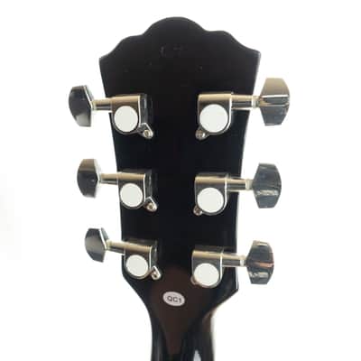 Washburn WA90CEVSB Dreadnought acoustic electric guitar, vintage sunburst image 8