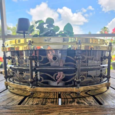Ludwig Black Beauty. Early 20's - Brass on Brass image 1