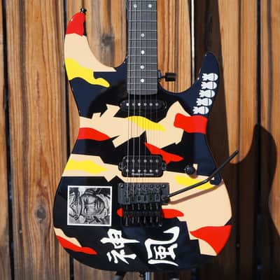 ESP CUSTOM SHOP George Lynch Kamikaze-I Custom (8.25 lbs Swamp Ash body) 6-String Electric Guitar w/ Case image 9