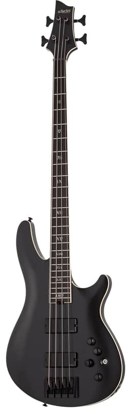 Schecter SLS Elite-4 Evil Twin Satin Black image 1
