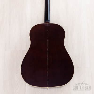 1995 Gibson J-45 Banner Logo Vintage Spec Dreadnought Acoustic Guitar Sunburst, Near-Mint w/ Case, Yamano image 3