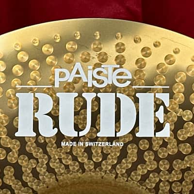 19" Paiste RUDE Crash/Ride Cymbal 2124g *Video* image 3