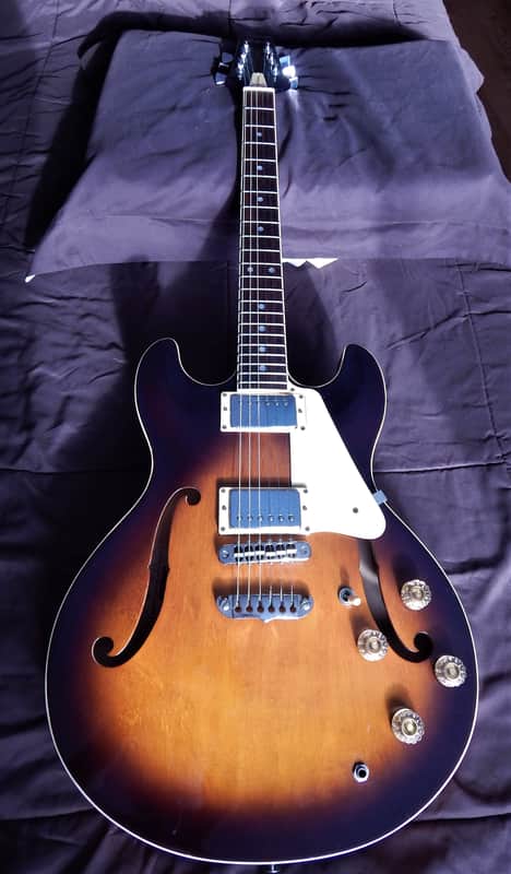 1982 Aria Pro II TA 60 Titan Artist semi-hollow vintage guitar Japan image 1