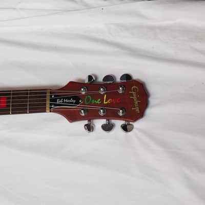 EPIPHONE Bob Marley One Love limited LES PAUL Special electric GUITAR w/ Gig Bag image 5
