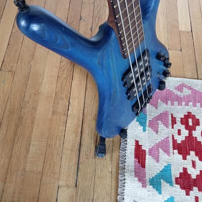 Warwick German Pro Series GPS Corvette $$ 2010s - ocean blue oil image 7
