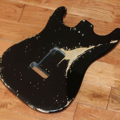 1997 Fender Stratocaster Ash Body Lightweight Relic Player's Project 1990's Strat image 12