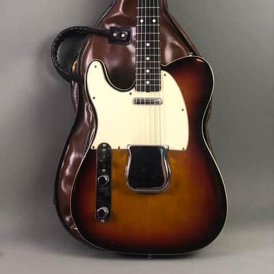 LEFTY! Vintage 1987 Fender ‘62 Reissue Double Bound 3 Tone Sunburst Custom Telecaster ‘60s Tele Rare Solid Alder Body 7.3 lb HSC image 23