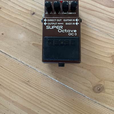 Boss OC-3 Super Octave (Dark Gray Label) 2003 - Present - Brown image 1